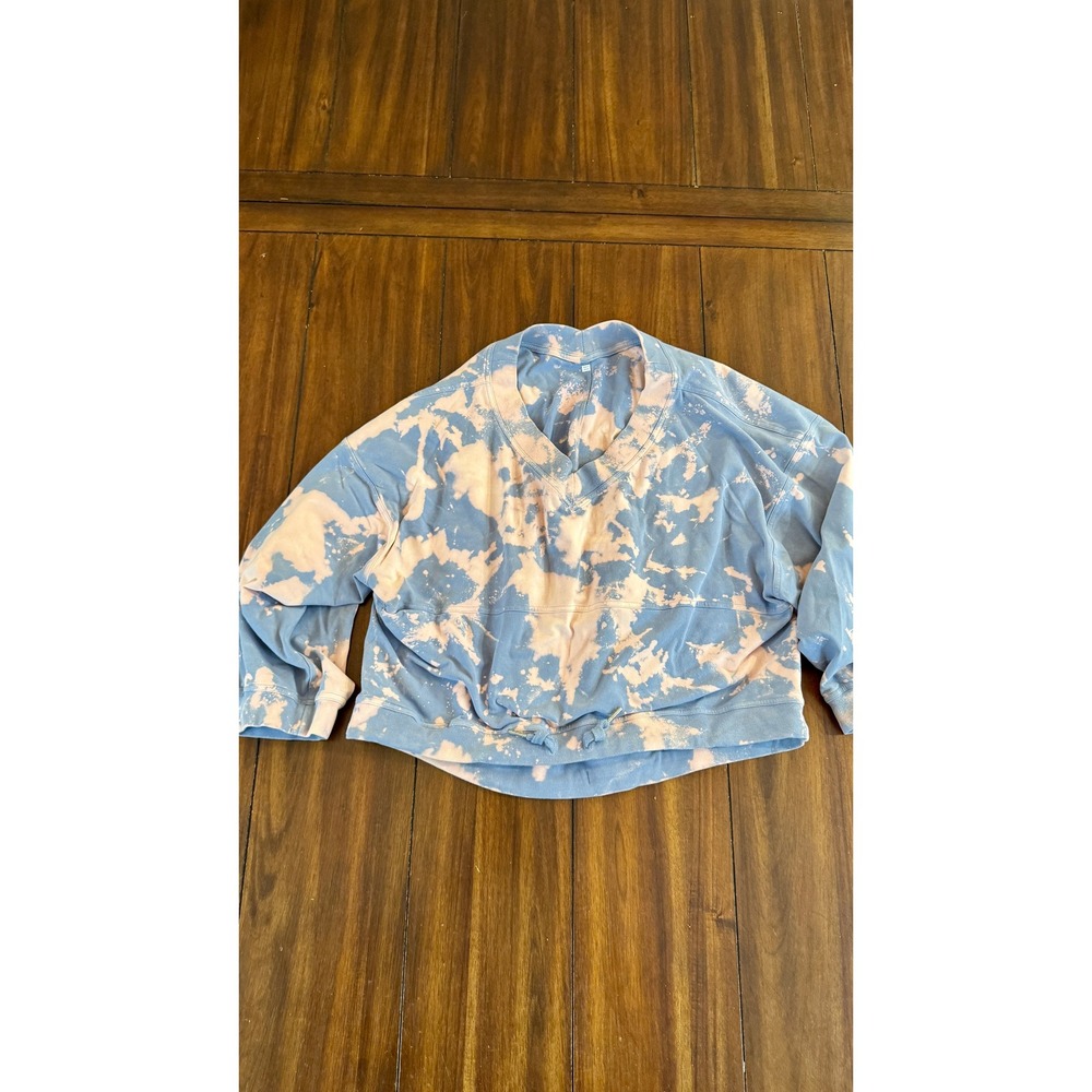 Lululemon Dare the Day Oversized Pullover Women's XS/S Tie Dye, Retail‎ $118 - Picture 2 of 7